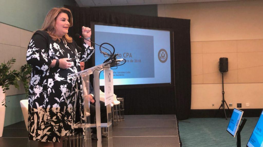  Escuche audio: Jenniffer Gonz&aacute;lez presenta soluciones para el financiamiento de Medicare 