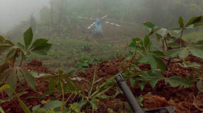 Localizan helicÃ³ptero secuestrado que perpetrÃ³ atentado en Caracas