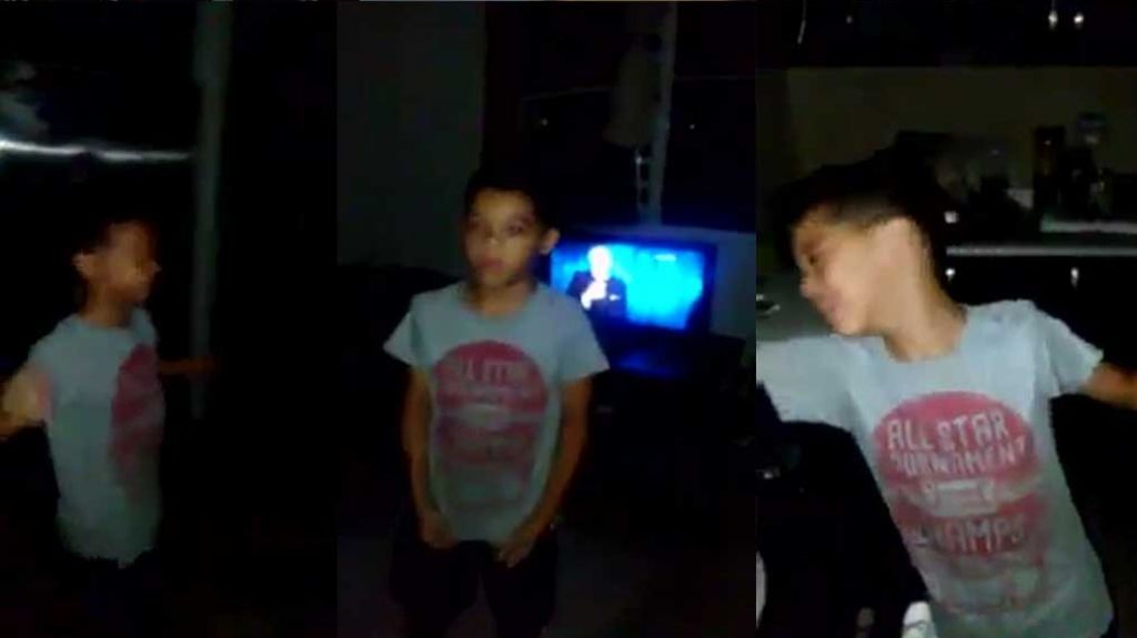Madre publica el video de un niÃ±o que llora de la emociÃ³n al ver que llegÃ³ la luz luego de 90 dÃ­as 