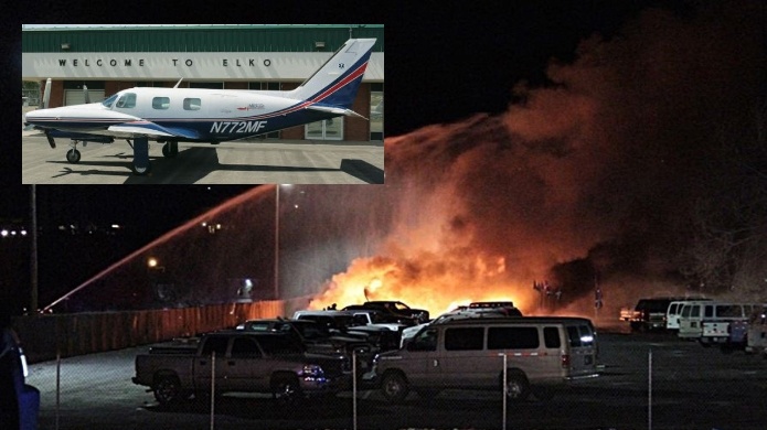 Video: 4 muertos tras estrellarse aviÃ³n de Medflight en Nevada