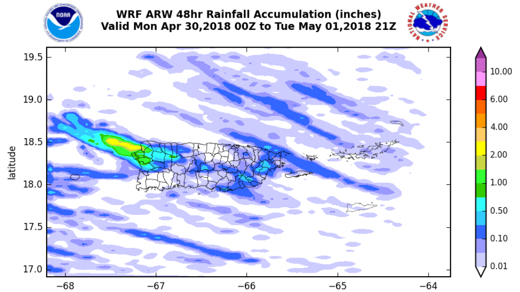  Ligero impulso de humedad se manifestar&aacute; ma&ntilde;ana, otro m&aacute;s significativo desde el jueves 