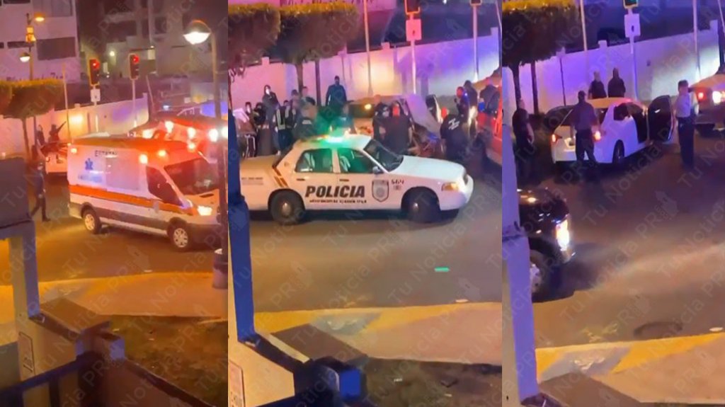  Video: El momento en que sacan de un auto a ni&ntilde;os heridos durante tiroteo en Isla Verde 