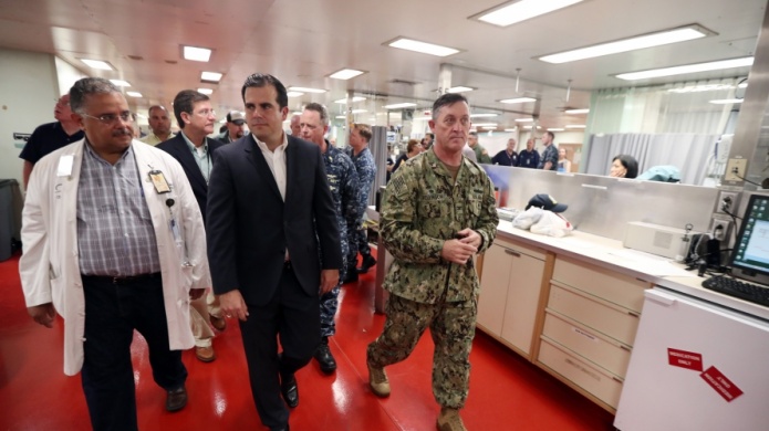 Video: Gobernador confirma que USNS Comfort se queda en San Juan