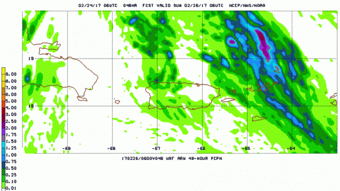 Tiempo mayormente seco y temperaturas calurosas...