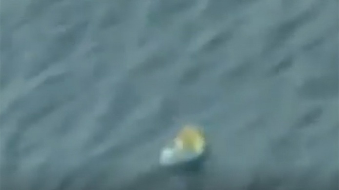 Las primeras imÃ¡genes de la zona donde habrÃ­a desaparecido el vuelo de EgyptAir