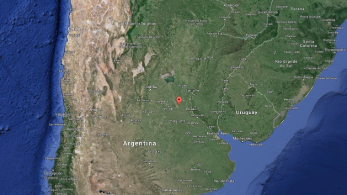 La caÃ­da de un objeto desconocido provoca fuerte temblor en Argentina