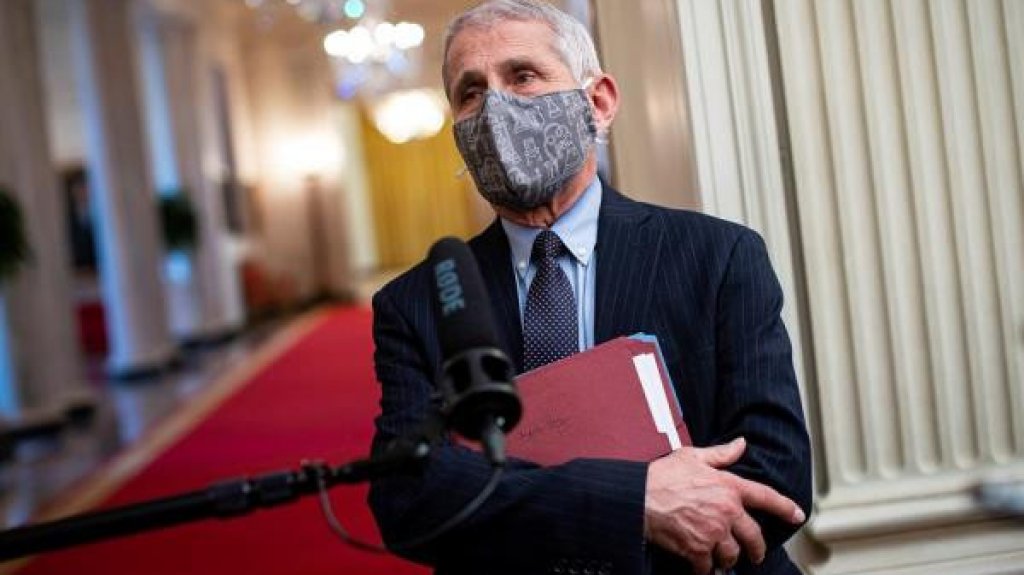  El epidemi&oacute;logo Fauci aliviado por la marcha de Trump: &ldquo;Es liberador&ldquo; 