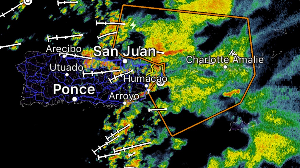  &iexcl;Atenci&oacute;n! Tronadas intensas y vientos potencialmente da&ntilde;inos 