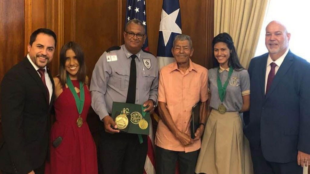  Honran en el Capitolio a maratonista de 91 a&ntilde;os 