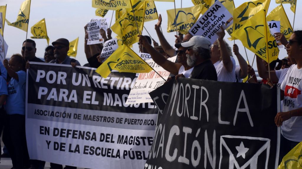  Frente amplio en defensa educaci&oacute;n p&uacute;blica P.Rico aprobar&aacute; plan de lucha 