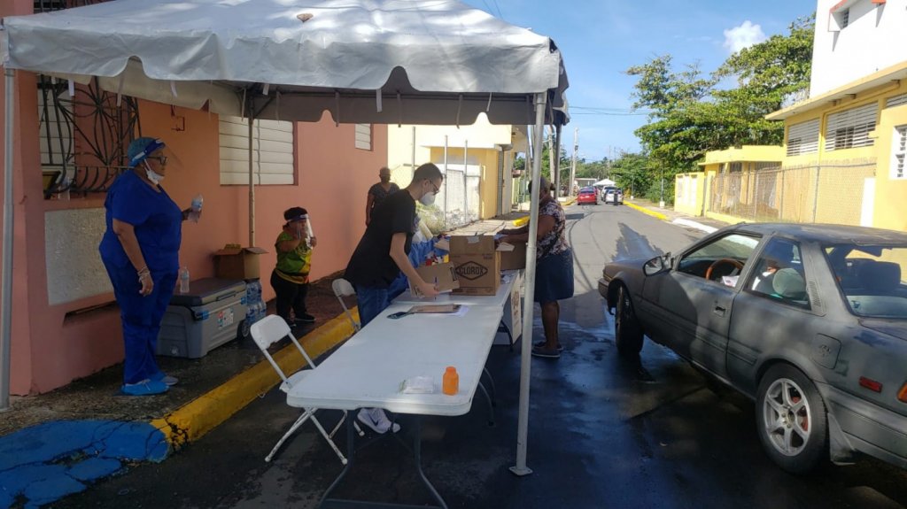  Ayer sábado, 900 personas se realizaron la prueba de Covid en Loíza 