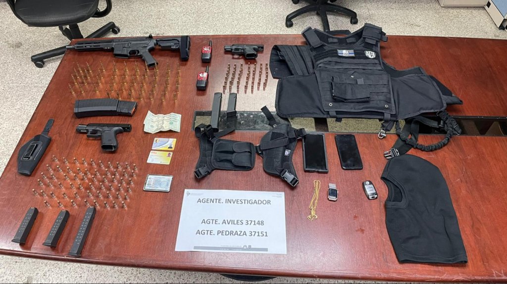  Agentes de la unidad &ldquo;ShotSpotter&rdquo; arrestan dos hombre que disparaban en Cupey 