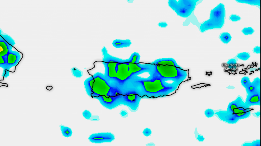  Aguaceros y tronadas dispersas son posibles esta tarde 