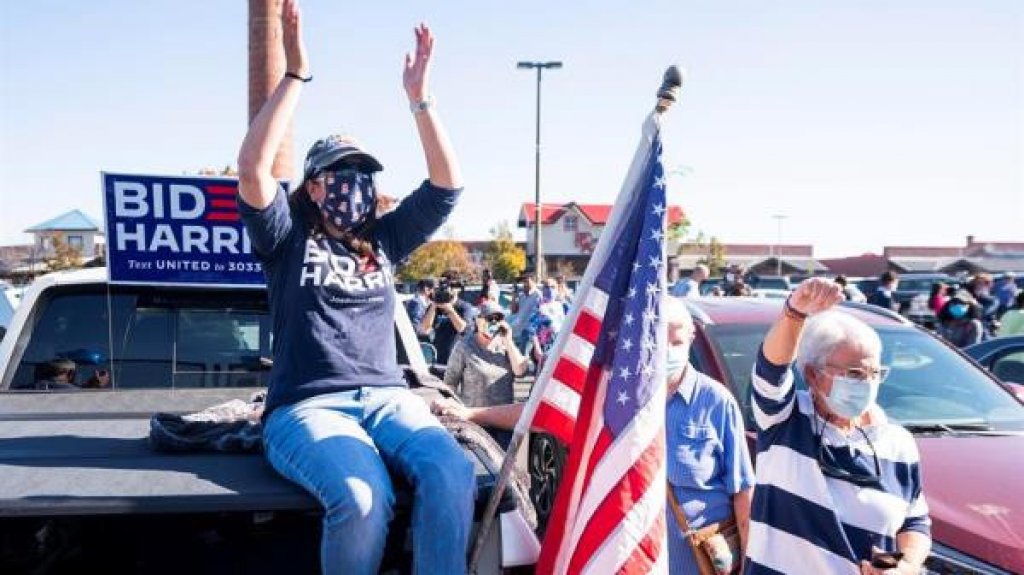  Wilmington, hogar de Biden, expectante ante su discurso de victoria 