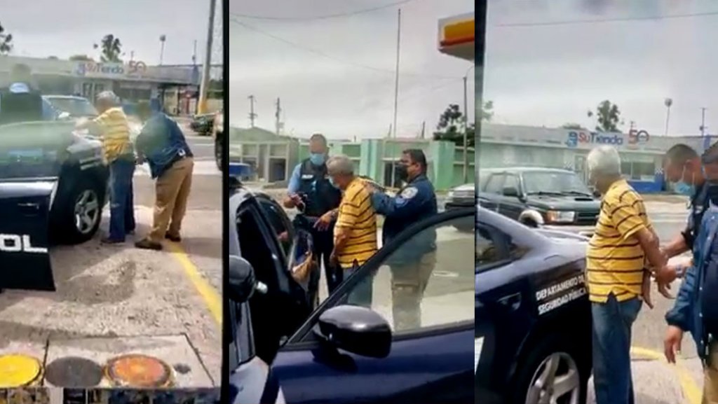  Captan en video momento en que polic&iacute;as estatales &ldquo;Pillan a un Don&rdquo; de 86 a&ntilde;os buscado por violar orden de protecci&oacute;n 