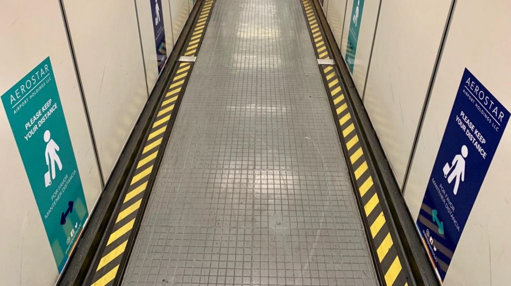  Elevan medidas de protecci&oacute;n y seguridad en el aeropuerto internacional Luis Mu&ntilde;oz Mar&iacute;n ante apertura al turismo 