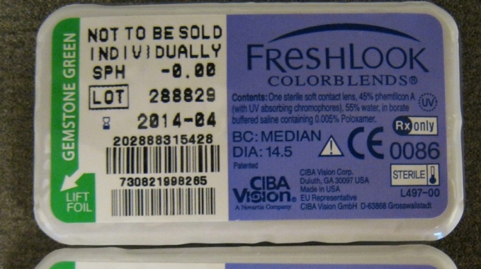 Autoridades advierten de lentes de contacto decorativos prohibidos y peligrosos