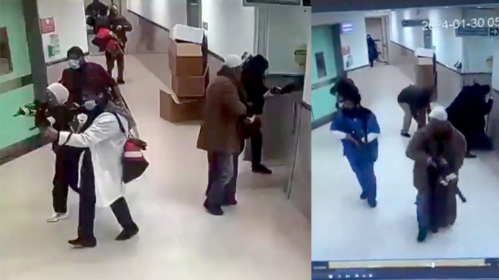  Video: Fuerzas especiales israelíes disfrazadas de médicos, enfermeras, pacientes irrumpieron anoche en un hospital y liquidaron a un alto comandante de Hamás en Cisjordania 