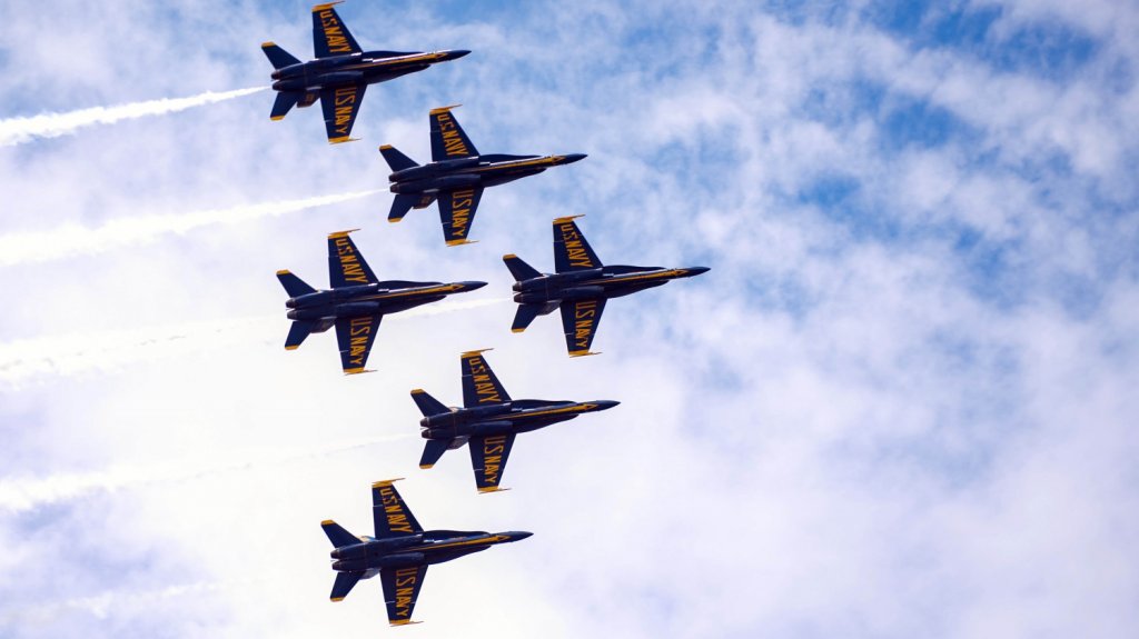  Los &ldquo;Blue Angels&ldquo; suspenden exhibiciones a&eacute;reas en Florida por la pandemia 