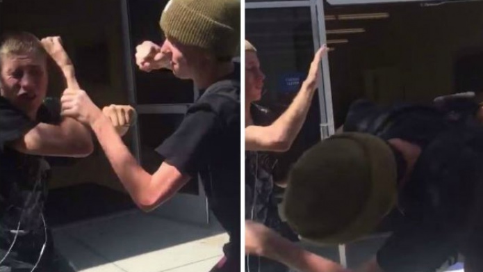 Cody, el hÃ©roe de internet que defendiÃ³ a estudiante ciego de un bravucÃ³n