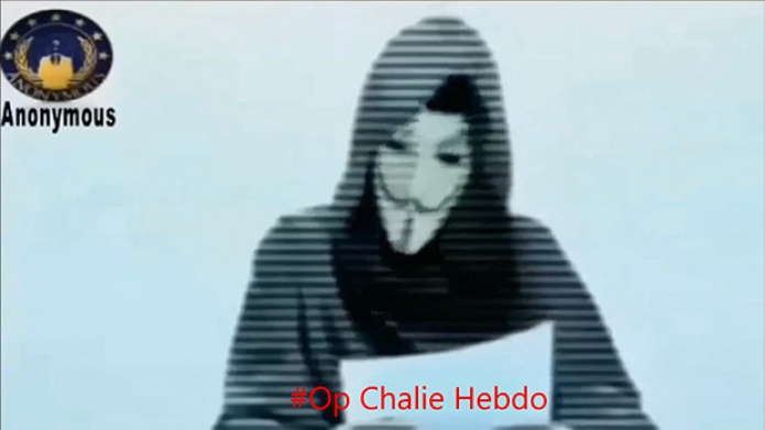 Anonymous promete vengar el ataque contra Charlie Hebdo