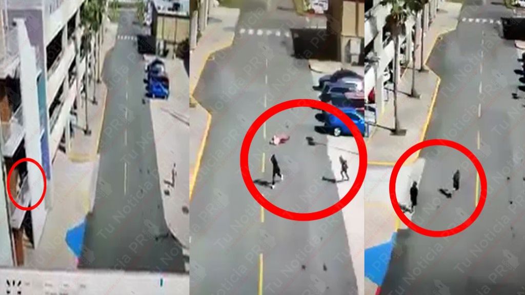  Video: Momento en que &ldquo;Cacos&rdquo; enmascarado asaltan mujer en Plaza Carolina 