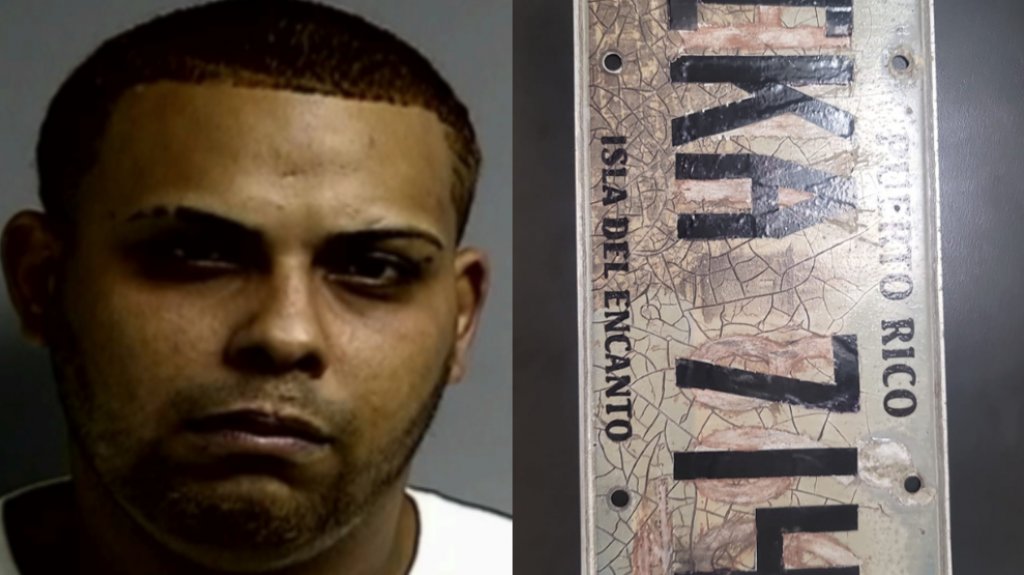  Arrestan al “Pana“ en Caguas por ponerle “Tape“ negro a la tablilla 