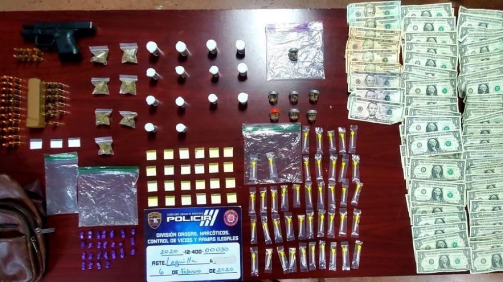  Arrestan &ldquo;Tirador de &ldquo;drogas&rdquo; en residencial de Luquillo 