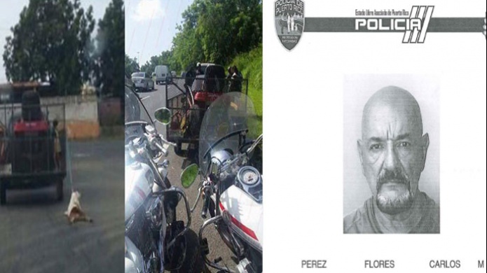 10 mil de fianza y "Fichao" hombre que  arrastranba un perro con su auto en Carolina 