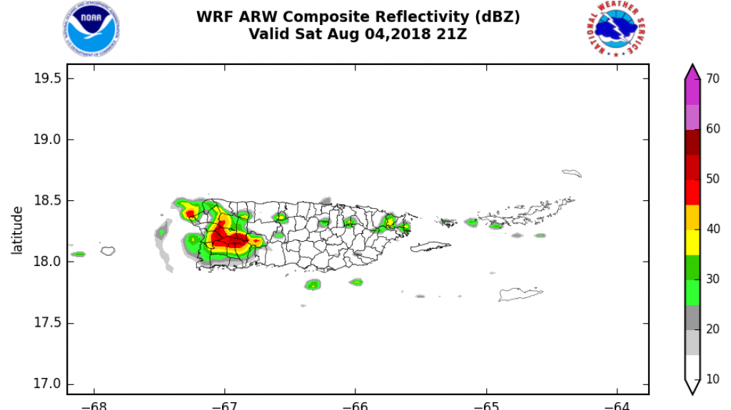  Fuertes aguaceros y tronadas se desarrollar&aacute;n, esta tarde, hacia la mitad oeste del pa&iacute;s 