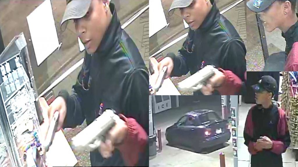  En video momento en que dos asaltantes roban gasolinera de Dorado &nbsp; 