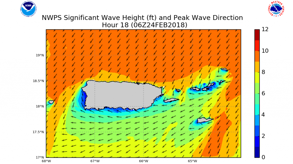  Disminuir&aacute;n el viento y el oleaje, gradualmente, en las pr&oacute;ximas 36 horas 