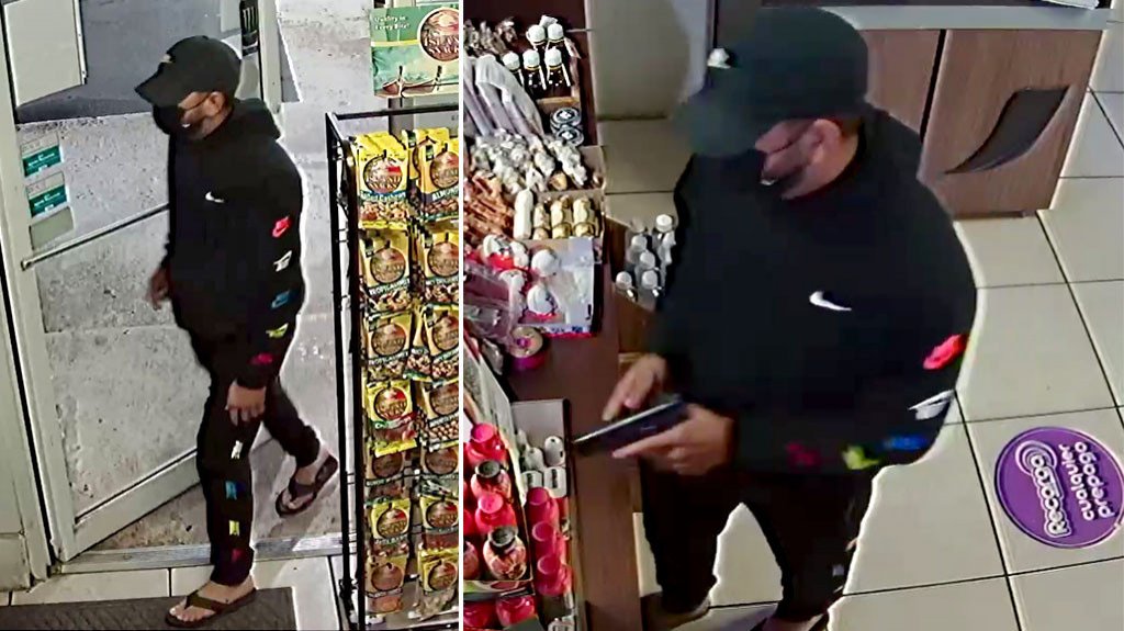  VIDEO:Se busca persona sospechosa de cometer varios robos a garajes de gasolina en Arecibo, Hatillo y Florida 