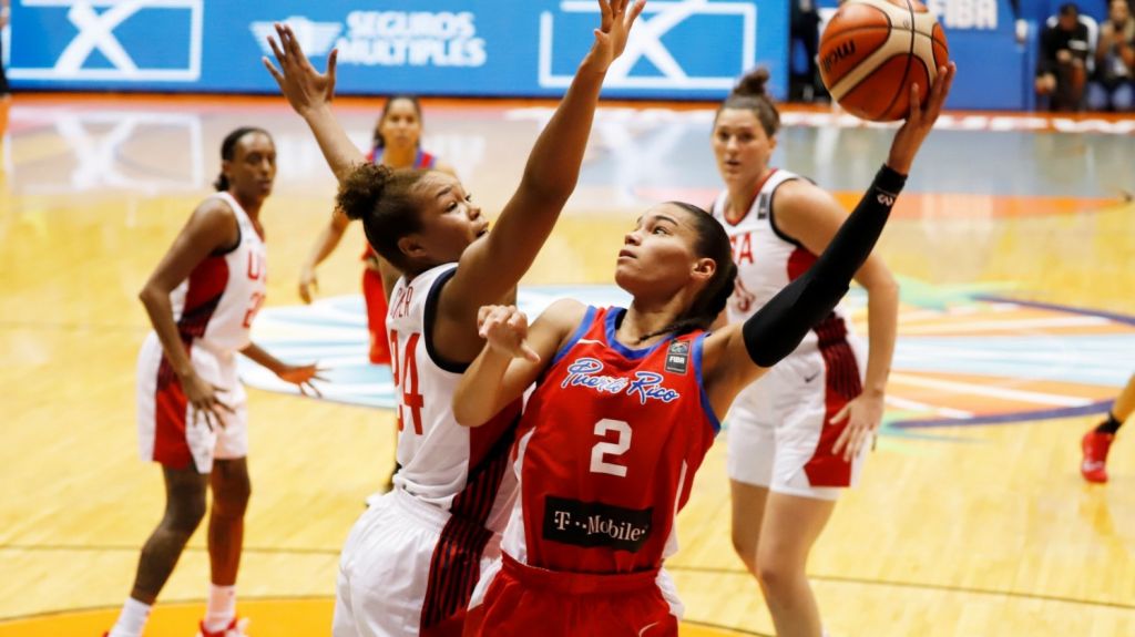  78-54 Estados Unidos le da un repaso a Puerto Rico 