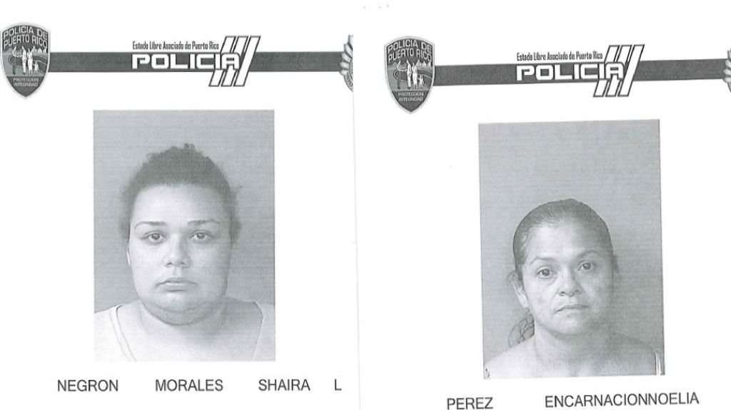  Fichadas dos mujeres que quedaron grabadas robando ropa en JC Penney de Plaza Las Am&eacute;ricas 