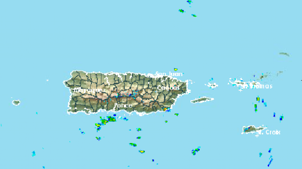  Resumen del estado del tiempo para Puerto Rico del viernes, 30 de agosto de 2019. 