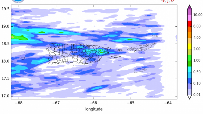 DÃ©bil disturbio pasa a travÃ©s del paÃ­s...