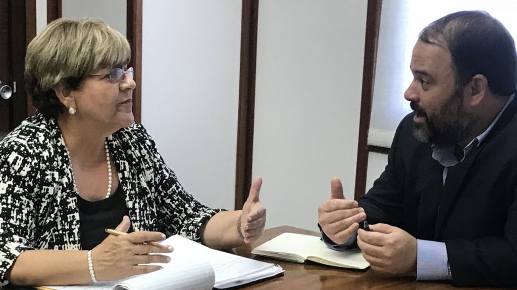  Mayita Mel&eacute;ndez y presidente AAA gestan nuevo acueductos para Ponce 