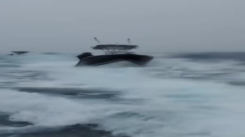  Otro video muestras las violentas condiciones del mar de Islas vírgenes a PR 