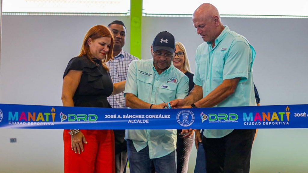  Inauguran nuevas instalaciones deportivas y recreativas en Manatí tras inversión de casi un millón de dólares 