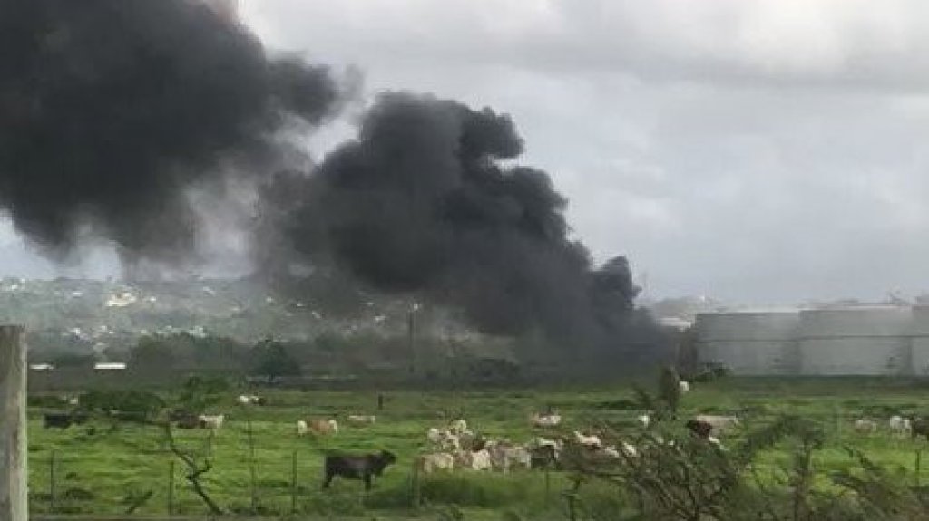  Incendio en facilidades de Shell en Yabucoa 