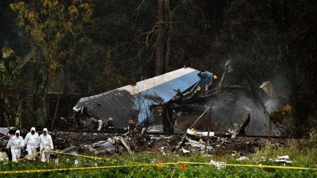  Aerolínea Global Air dice que accidente de avión en Cuba fue un "fallo humano" 