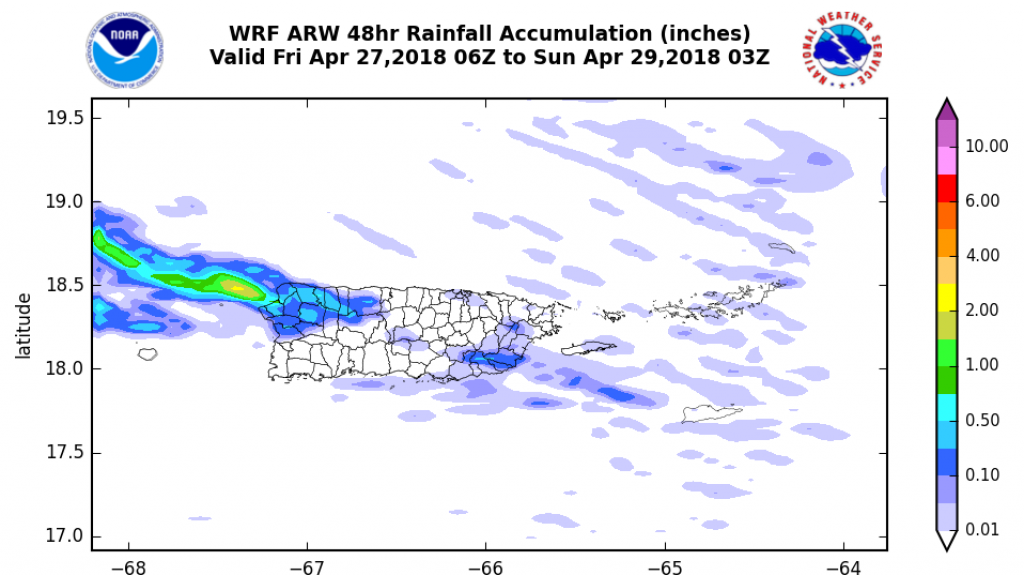  Tiempo mayormente soleado en el pron&oacute;stico de este fin de semana 