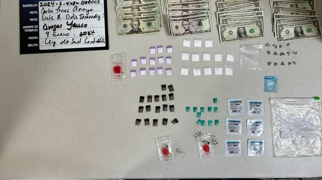  Arrestan joven de 20 a&ntilde;os con drogas en Yauco 