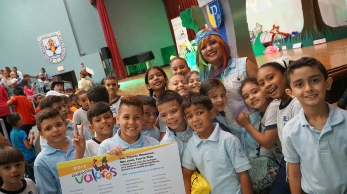 MÃ¡s de 350 niÃ±os siembran valores en sus comunidades