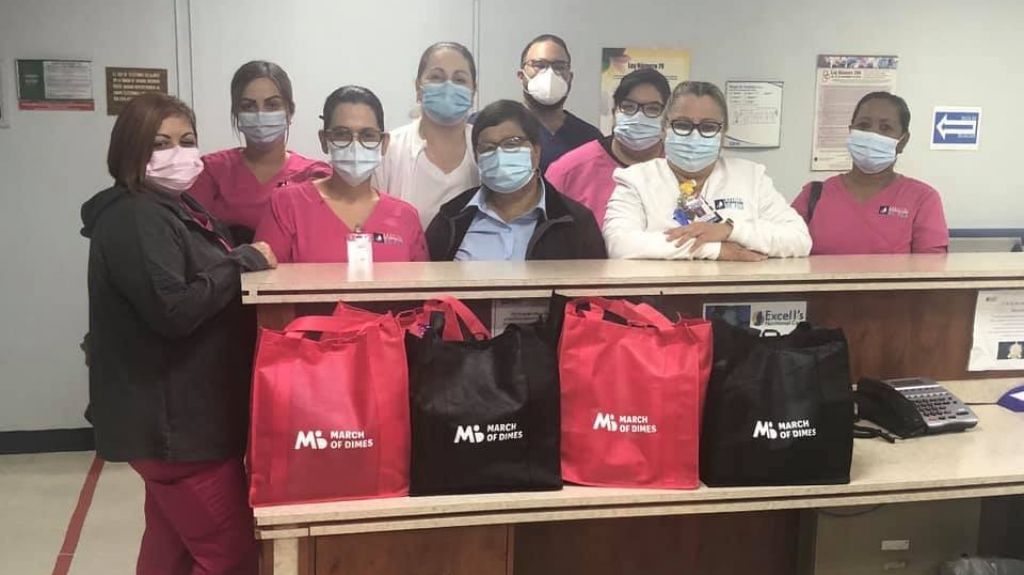  March of Dimes entrega art&iacute;culos de primera necesidad a las familias con beb&eacute;s en Intensivo Neonatal durante la pandemia 