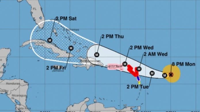 Aumentan a 150 millas por hora vientos sostenidos de HuracÃ¡n Irma 