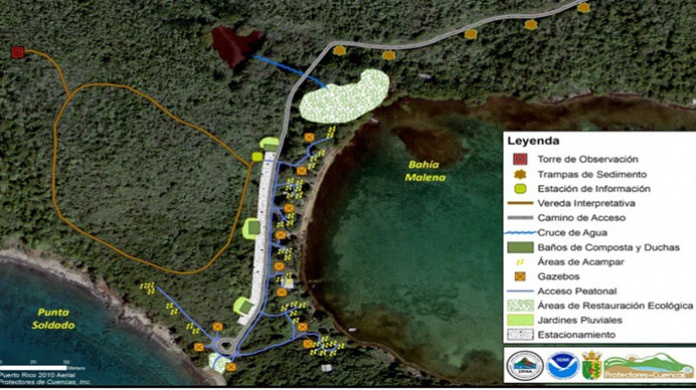 Inician trabajos de restauraciÃ³n y mejoras para desarrollar Ã¡rea recreativa en  
Punta Soldado en Culebra
