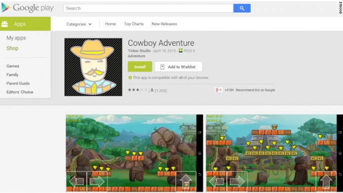 Dos juegos para Android roban contraseÃ±as de Facebook