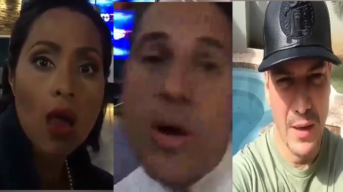 Video: Artistas y reporteros se  vacilan a Indy Flow y vacilan con el Molusco 